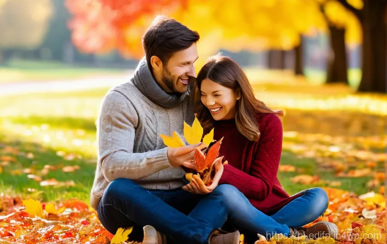 연합학습에 적합한 데이터셋 추천 - A joyful family of three (mother, father, and a toddler) is playing in a vibrant autumn park. The mo...