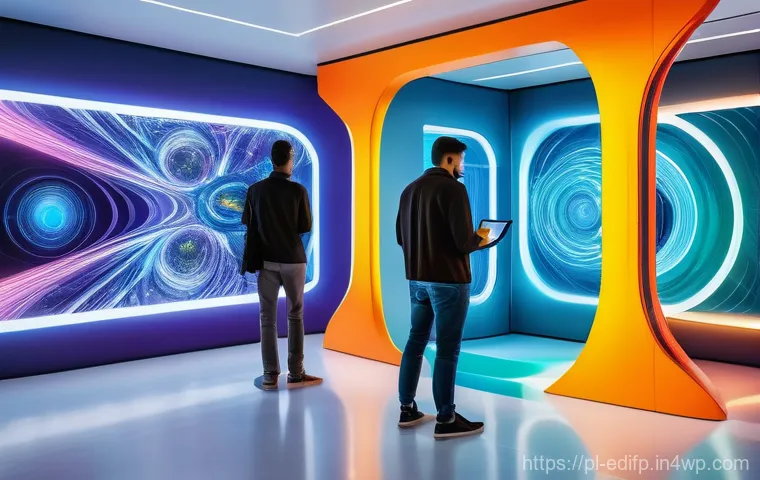 연합학습의 과제 및 해결 방안 - **Prompt: Data Heterogeneity Challenge**
    "A vibrant and diverse group of individuals, representi...